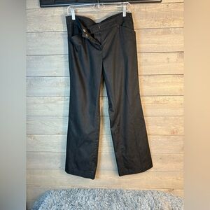 Willi Smith Charcoal Gray Trousers Women’s Size 8 Blend Fabric Dress Pants